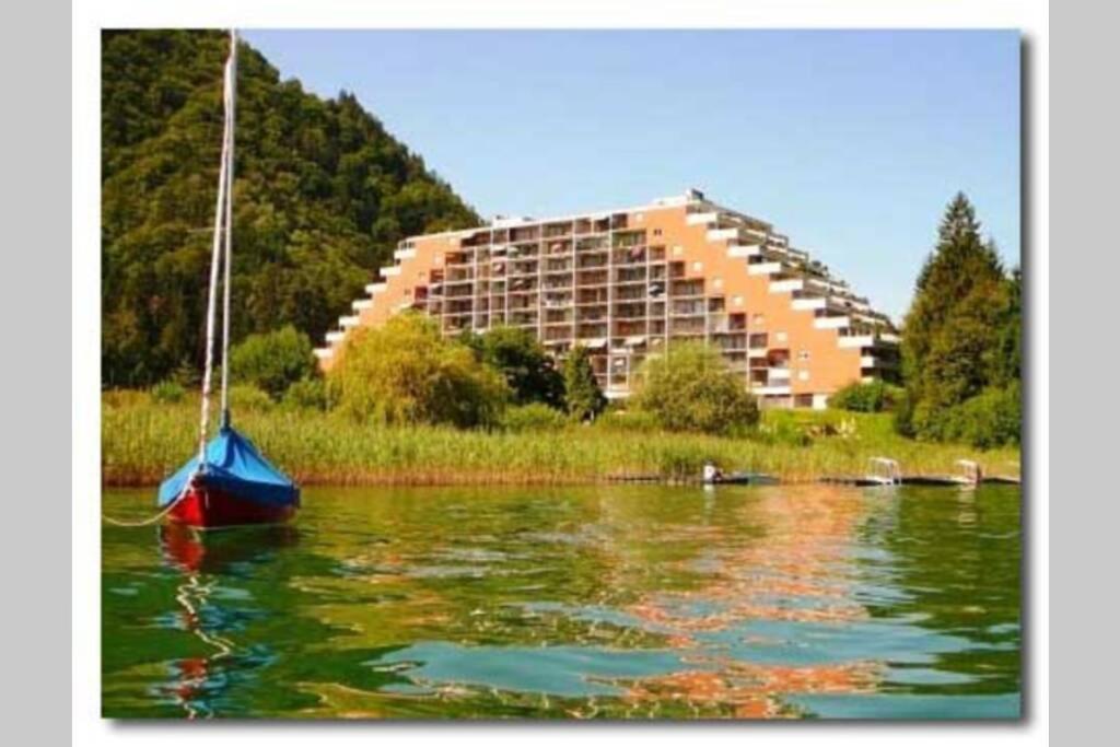 Seewohnung Ossiachersee Atemberaubendes Panorama Villach Zewnętrze zdjęcie